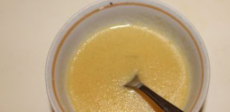 1. Этап. Салат из свежих кабачков: Теперь тщательно перемешиваем.