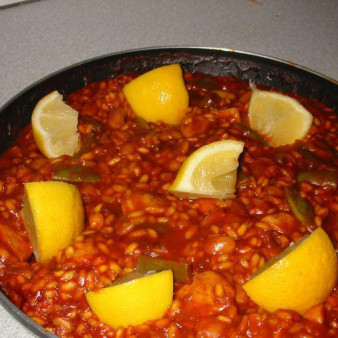 Куриная паэлья