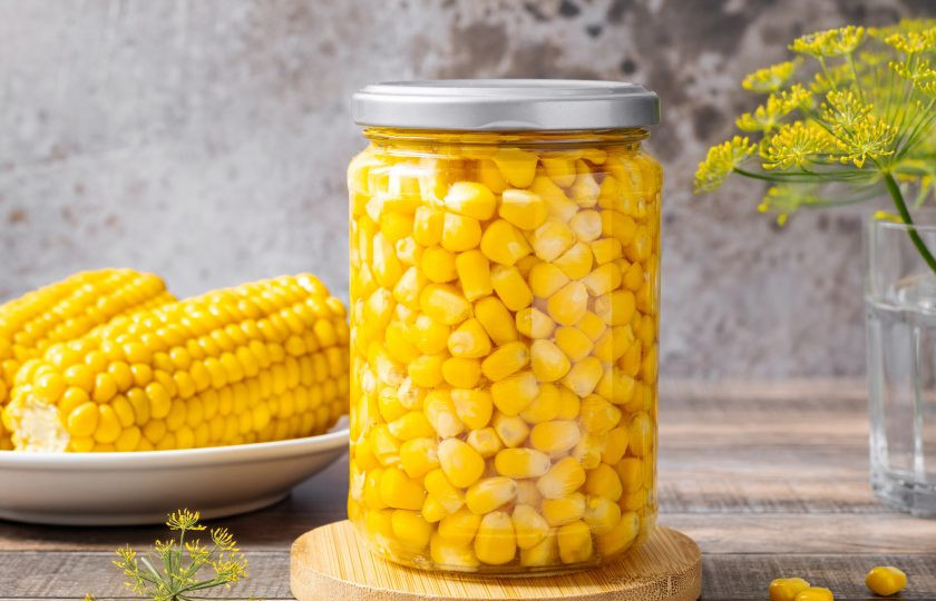 1. Этап. Кукуруза сладкая консервированная: Кукуруза сладкая консервированная готова!