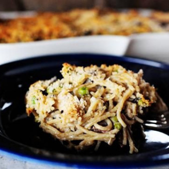 Тетраззини с индейкой