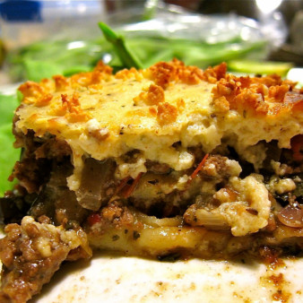 Мусака с бараниной