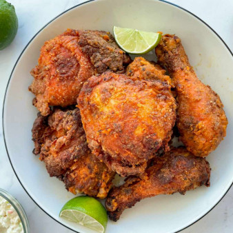 Pollo Campero-Style Air Fryer Fried Chicken
