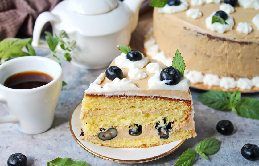 1. Этап. Торт из готовых коржей: Приятного аппетита!