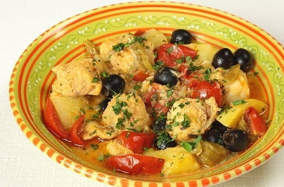 1. Этап. Тажин с рыбой: Приятного аппетита!