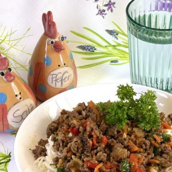 Соус Болоньезе по-азиатски