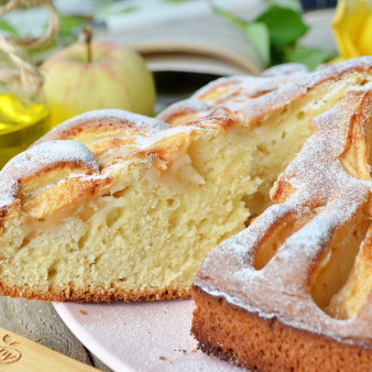 Яблочный пирог из детства