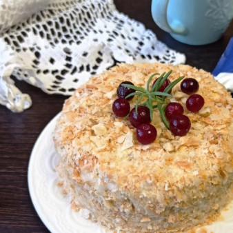 Ленивый торт Наполеон