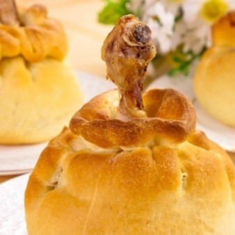 Куриные ножки в мешочке