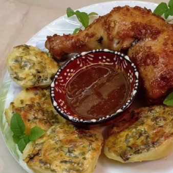 Куриные бедра под медовым соусом