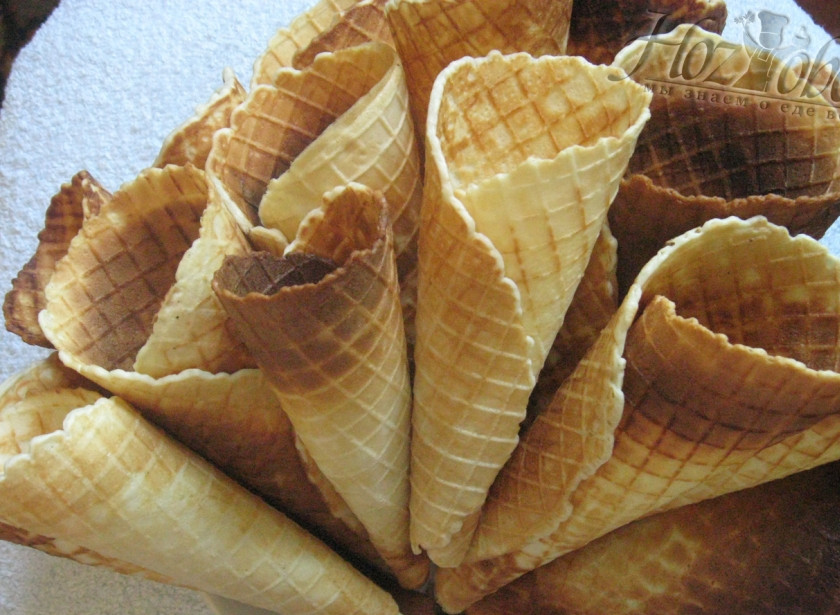 1. Этап. Тесто для трубочек: А вот какие трубочки получаются из этого теста!