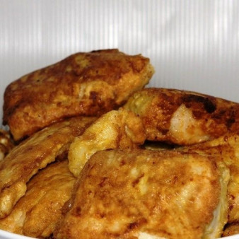 Жареное филе трески