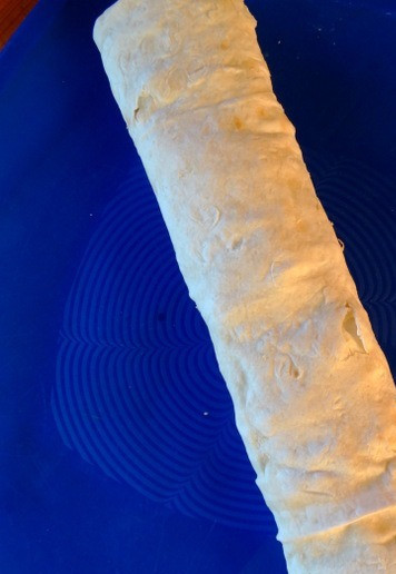 1. Этап. Шаурма-бурито из индейки на гриле: И закрутить.