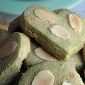 Печеньки с зеленым чаем