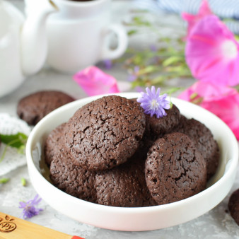 Мягкое шоколадное печенье