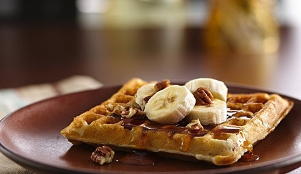 1. Этап. Тесто на вафли в вафельнице: 6. Приятного чаепития!