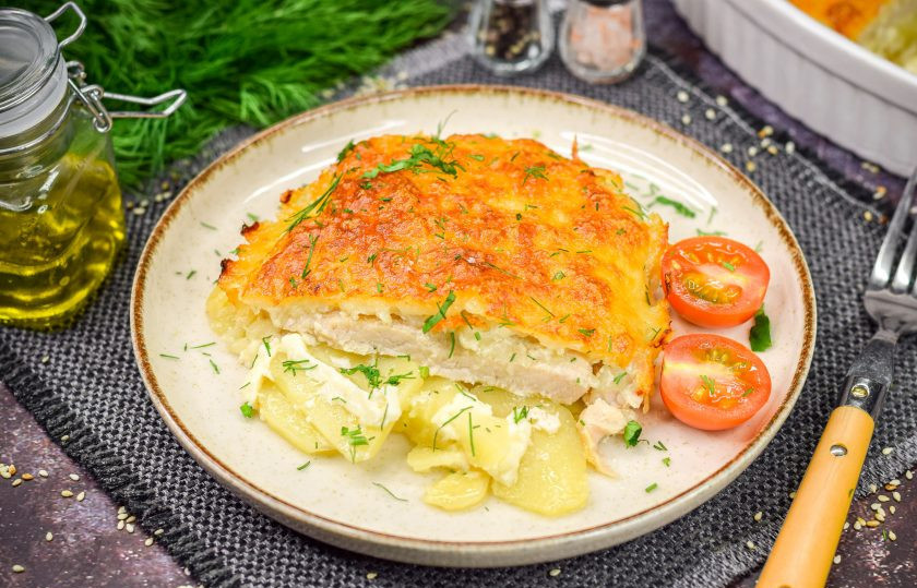 1. Этап. Классический рецепт мяса по-французски: Приятного аппетита!