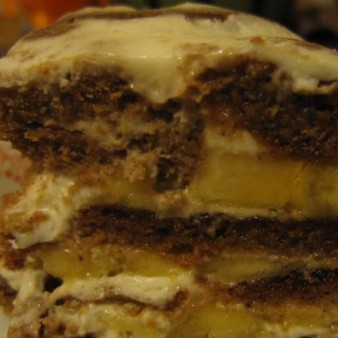 Пряничный торт (рецепт без выпечки)