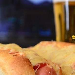 Хот-дог с сыром