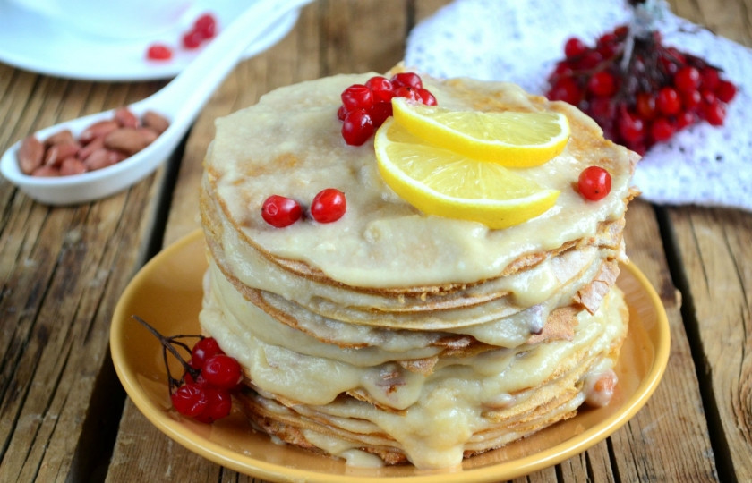 1. Этап. Торт Парижский коктейль: Приятного чаепития!
