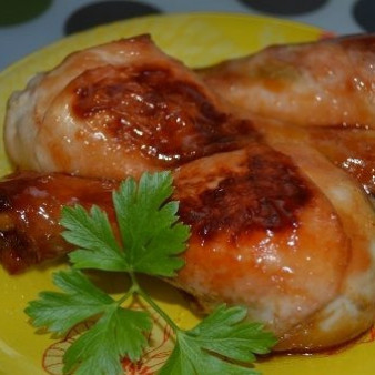 Курица с медом в мультиварке