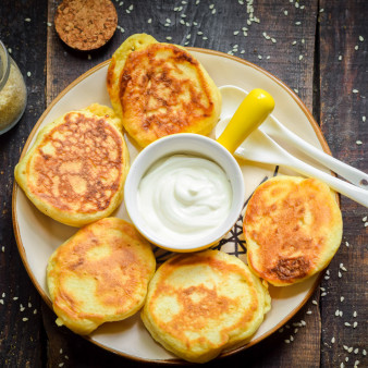 Вкусные и пышные оладушки