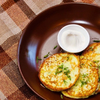 Кабачковые драники