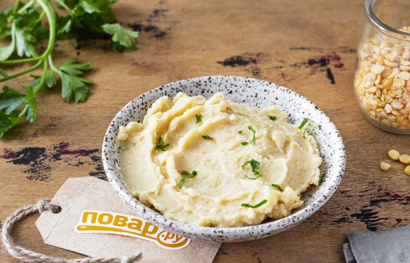 1. Этап. Пюре из гороха: Пюре из гороха готово, приятного вам аппетита!