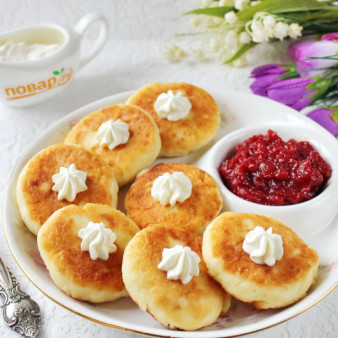 Сырники без глютена и сахара