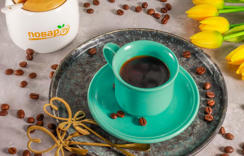 1. Этап. Кофе Американо в турке: Подайте ароматный 