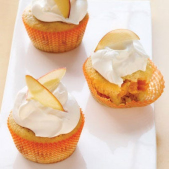 Nectarine Cupcake