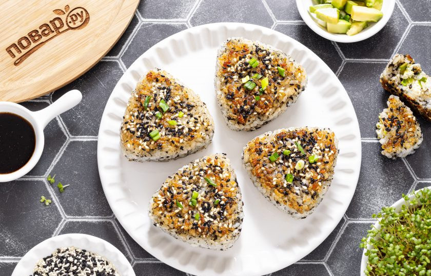 1. Этап. Яки онигири: Яки онигири готовы, приятного вам аппетита!