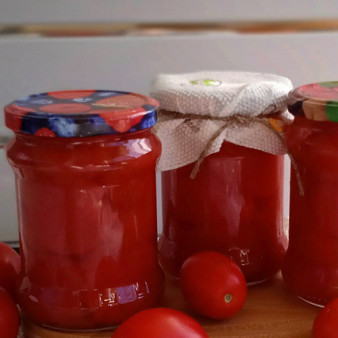 Томаты в собственном соку