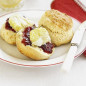 Classic scones with jam & clotted cream