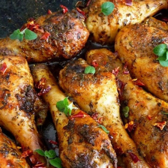 Голени куриные в духовке