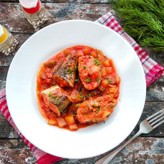 Рыба по-сицилийски