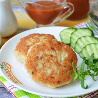 Котлеты из филе минтая Неженки