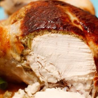 Фаршированная курица