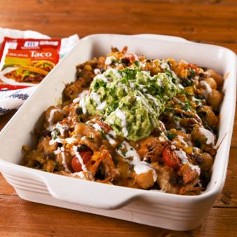 Cheesy Chicken Totchos