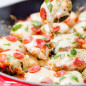 Pizza-Stuffed Mushrooms