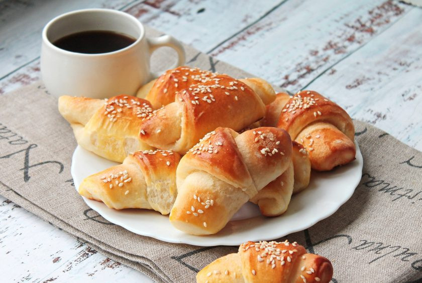 1. Этап. Рогалики в хлебопечке: Приятного аппетита!