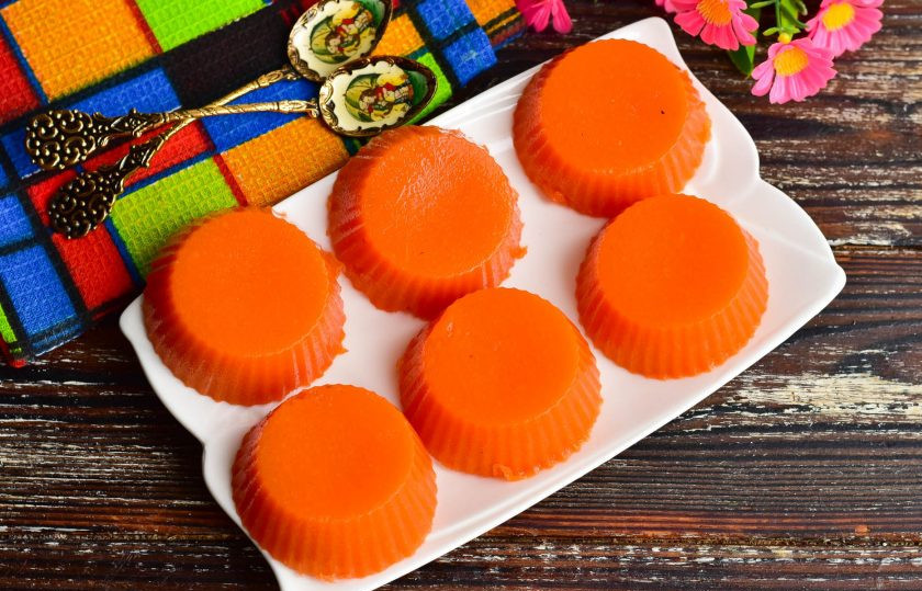 1. Этап. Морковное желе: Морковное желе готово!