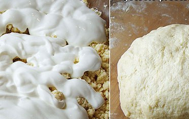 1. Этап. Торт Жак: 3. Даем тесту немного постоять, после чего раскатываем коржи и выпекаем. Даем коржам остыть, а тем временем возьмемся за начинку.