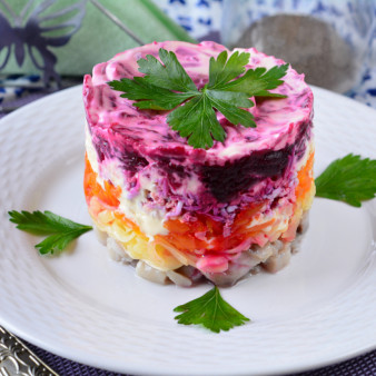 Селедка под шубой по ГОСТу