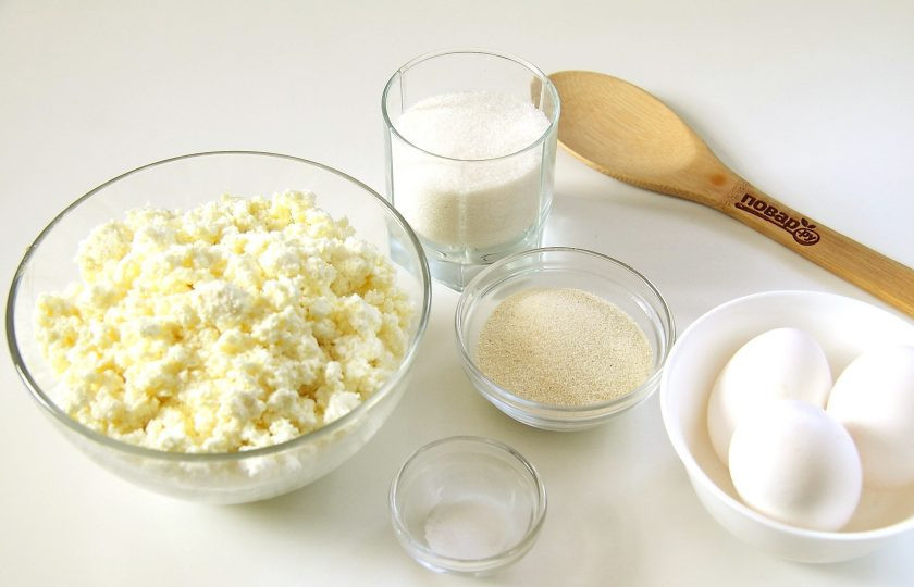 1. Этап. Запеканка Неженка: Подготовьте все ингредиенты.