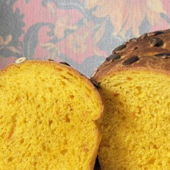 Тыквенный тостовый хлеб