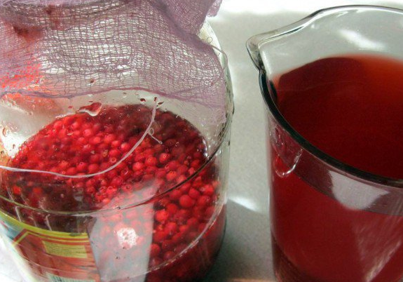 1. Этап. Брусничный морс: 3. В одеяле храним до полного остывания. Затем ягоды отцедим, выжмем в жидкость через марлю. Заливаем в бутылки, и закрываем на зиму.