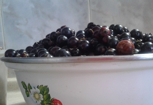 1. Этап. Варенье-желе из крыжовника и смородины: Это 2 кг смородины вышло