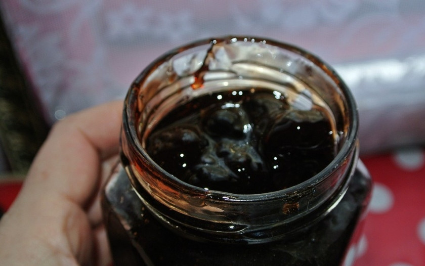 1. Этап. Варенье из замороженной клюквы: 5. Переливаем в стерильные баночки и закатываем на зиму!