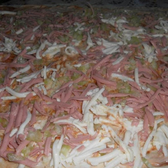 Начинка с колбасой для лаваша