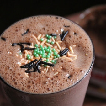 Милкшейк с Нутеллой